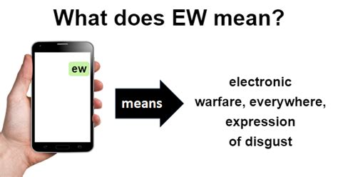ew synonym|EW Definition & Meaning .